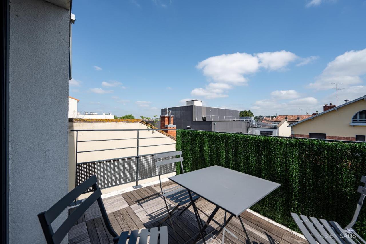 Le Saint Exupery - T3 Centre Ville Avec Balcon + Parking Gratuit トゥールーズ エクステリア 写真